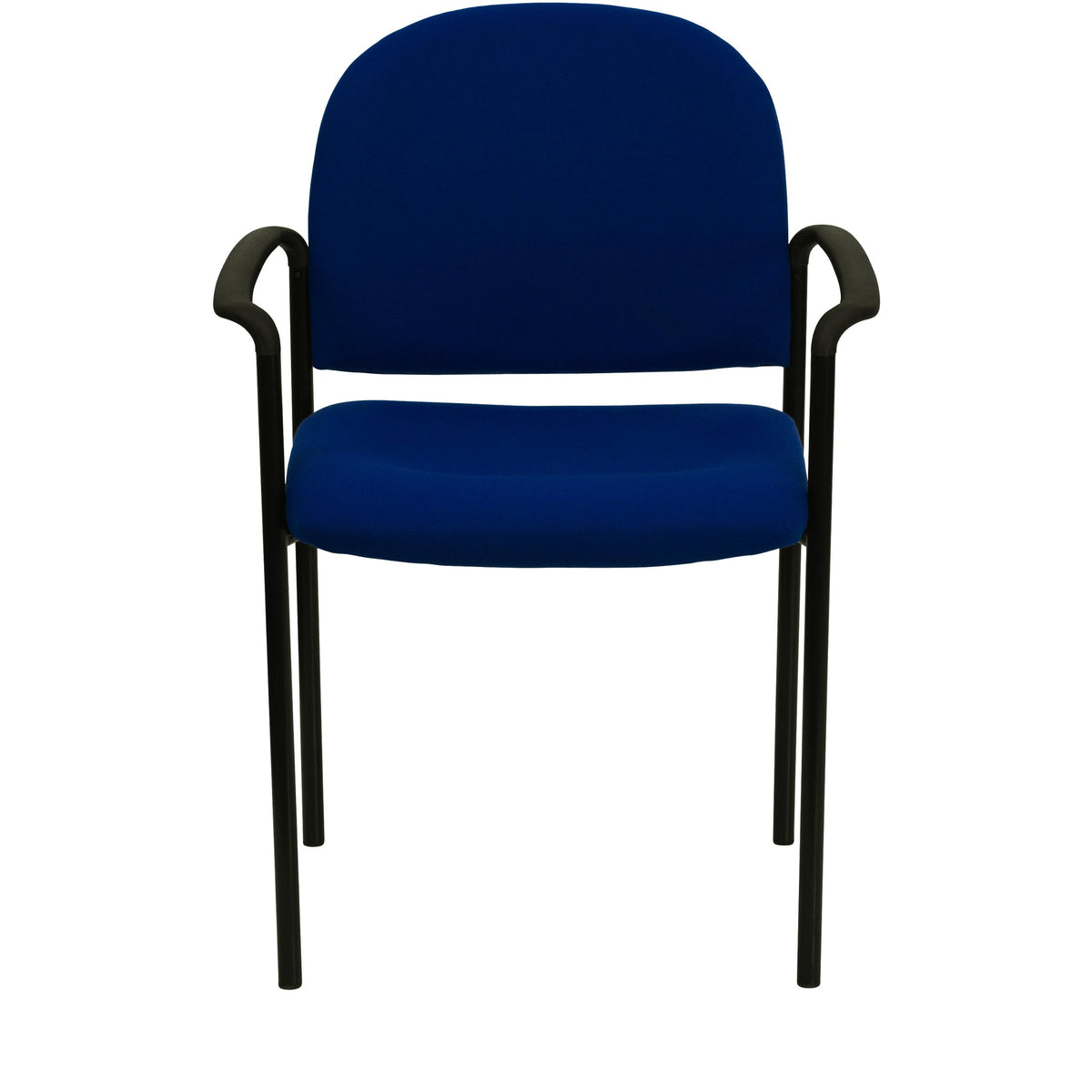 Navy Fabric Stackable Steel Side Chair M700