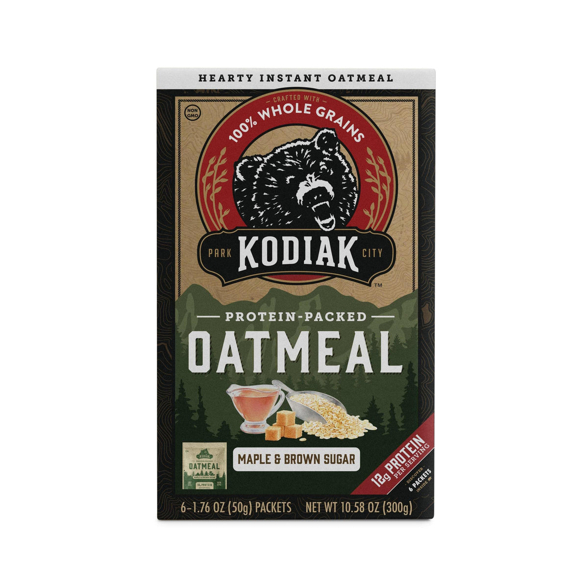 Maple Brown Sugar Instant Oatmeal Packets Q8135