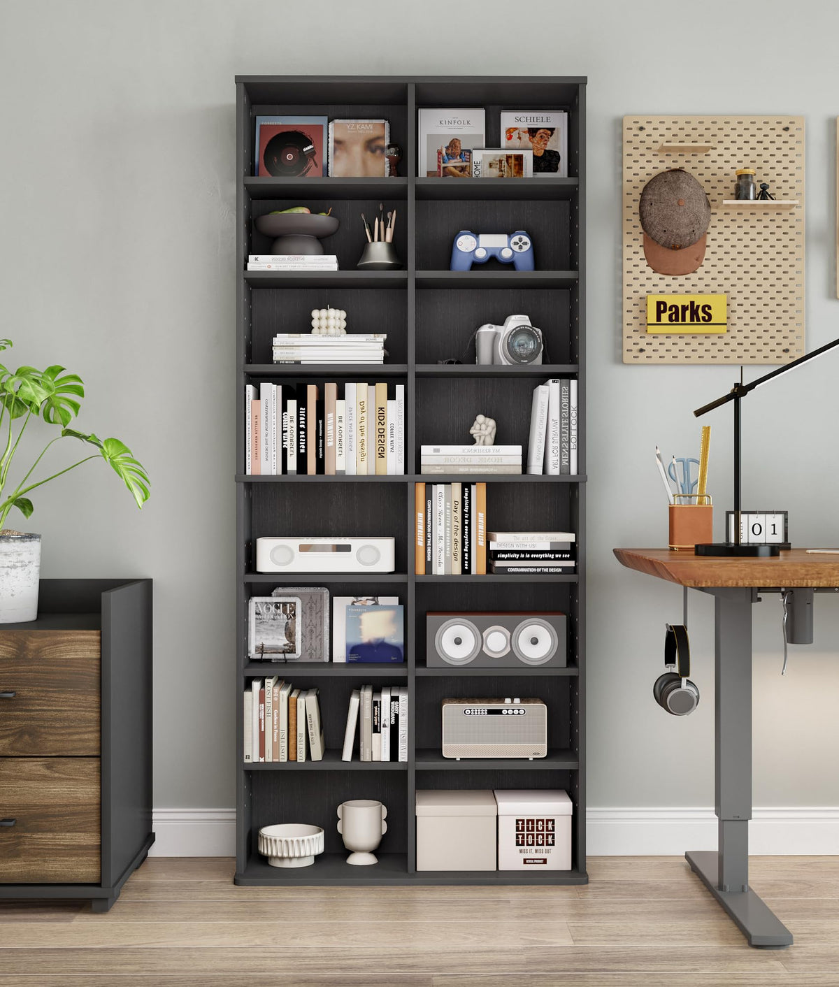 16-Shelf DVD Storage Rack G544