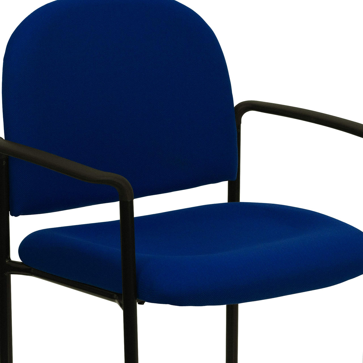 Navy Fabric Stackable Steel Side Chair M700