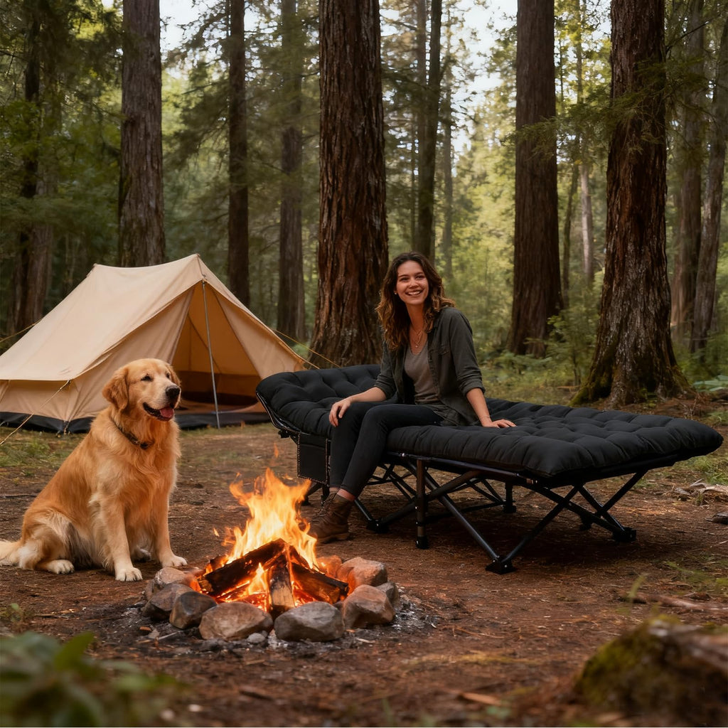 Oversized XXL Folding Camping Cot A12106