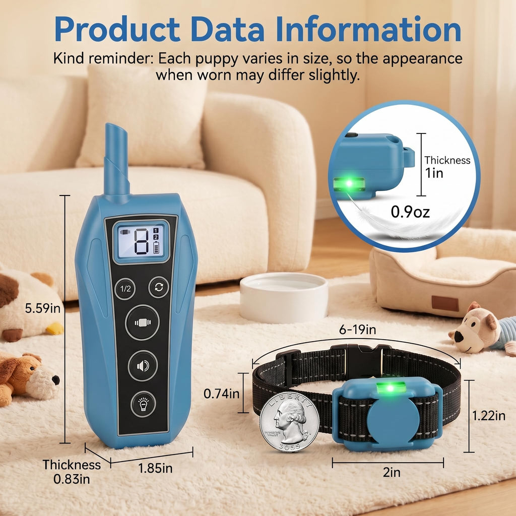 Vibration Dog Training Collar with Remote I809