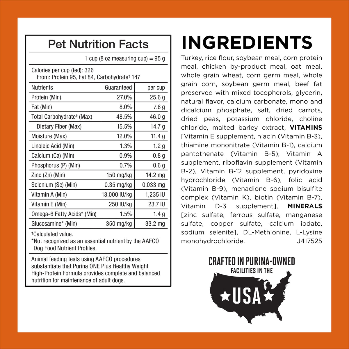 Healthy Weight Dry Dog Food, Real Turkey, 31.1 lb Bag N470435
