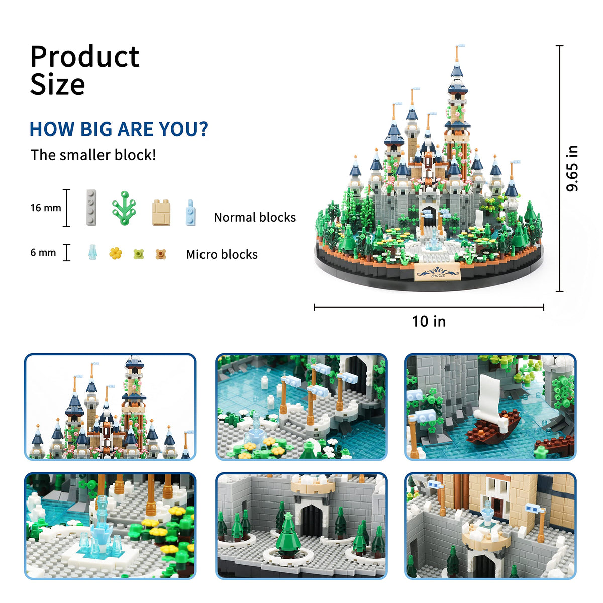 Micro Building Set 3600PCS K7983
