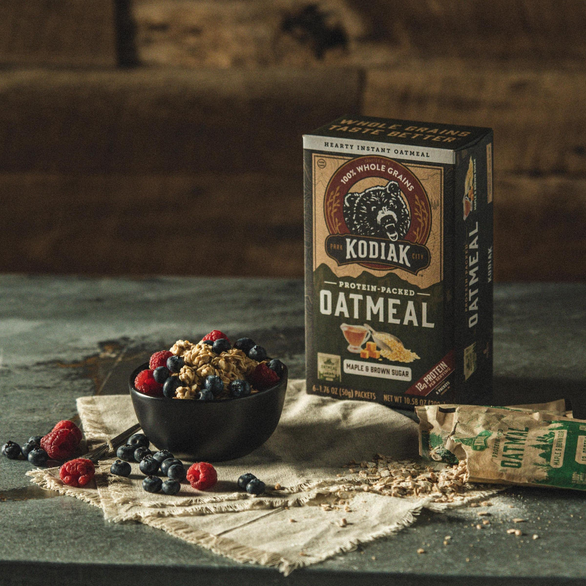 Maple Brown Sugar Instant Oatmeal Packets Q8135
