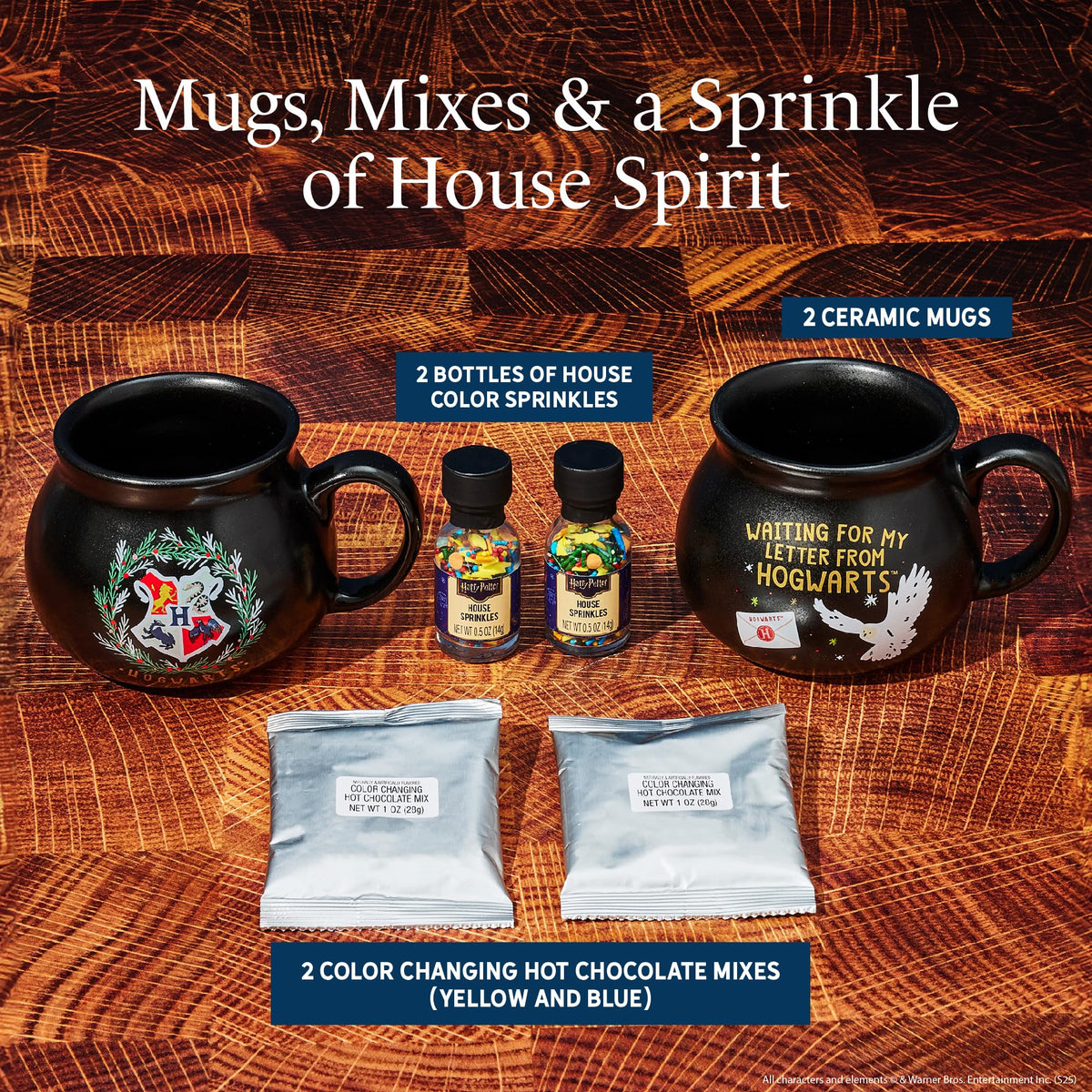 Color-Changing Hot Chocolate Mug Gift Set F4300