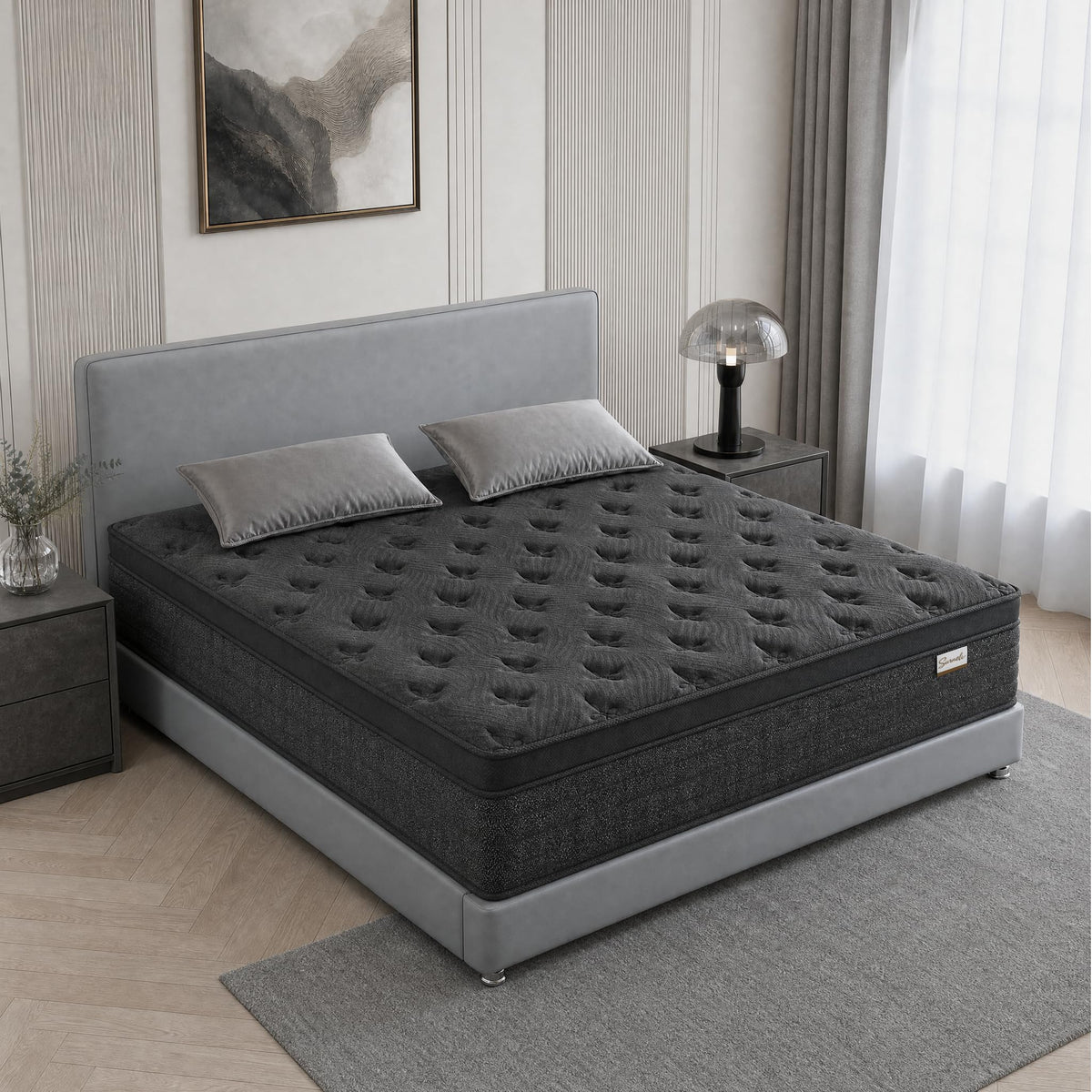 12 Inch Full Size Hybrid Mattress D388