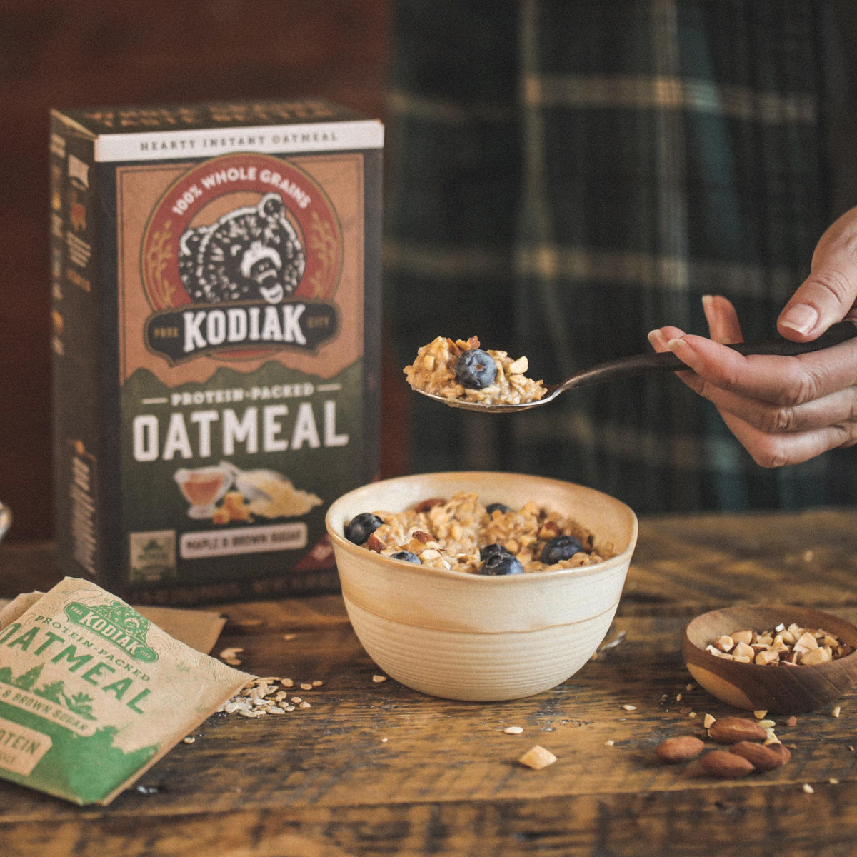 Maple Brown Sugar Instant Oatmeal Packets Q8135